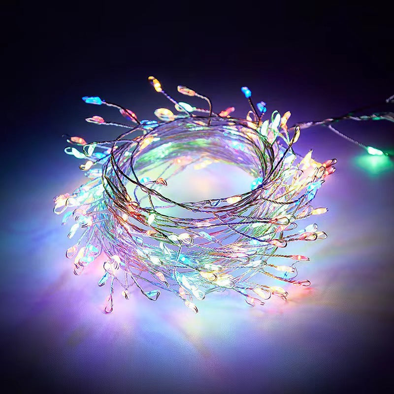 Chelsea Lab copper wire firecracker battery box warm white night small colored lights led light string decorative lights